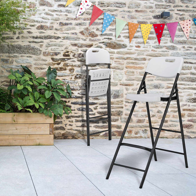 Tabouret de bar pliant lot de 2