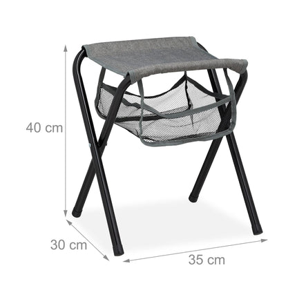 Klappbarer Campingstuhl mit Tasche