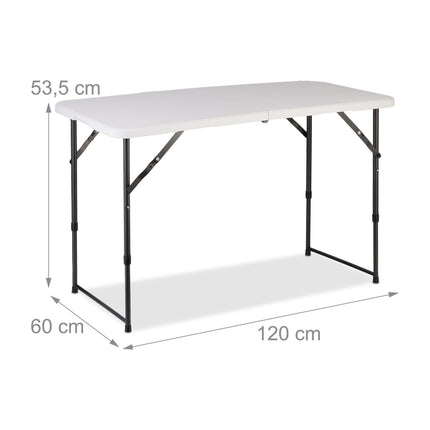 Table de camping pliante