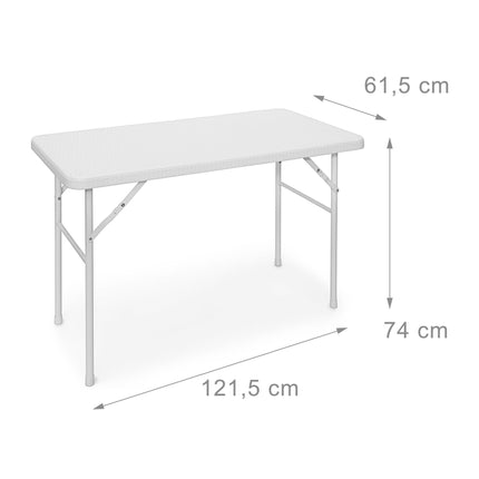 Table de jardin pliante BASTIAN