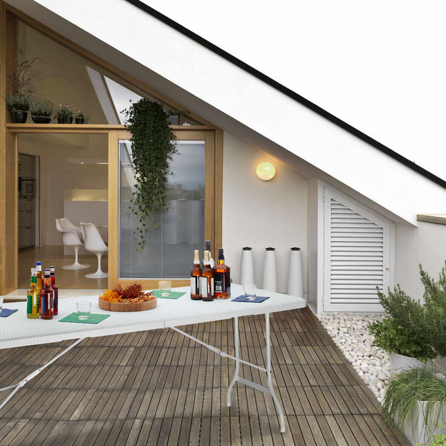 Table de jardin pliante BASTIAN grande