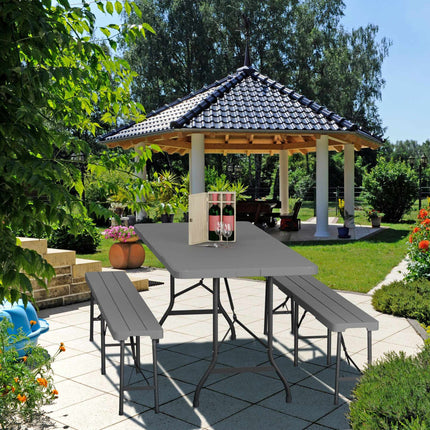 Table de jardin pliante