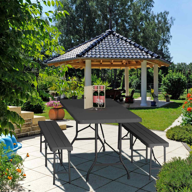 Table de jardin pliante