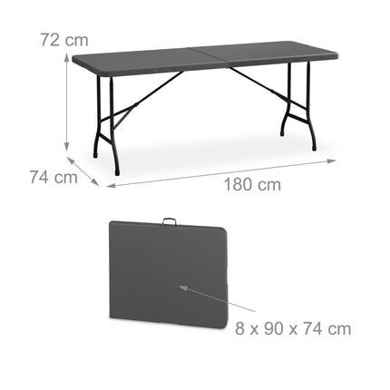 Table de jardin pliante