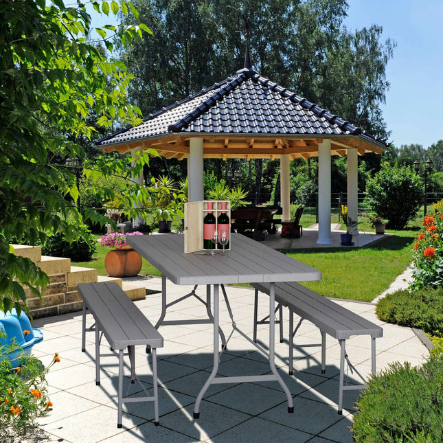 Table de jardin pliante