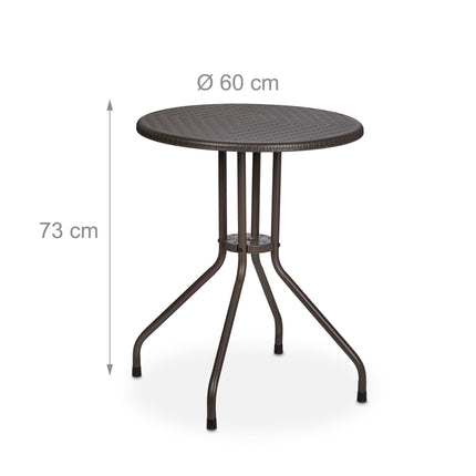 Klappbarer Gartentisch