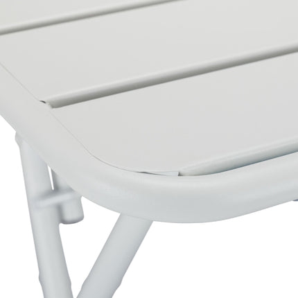 Table de balcon pliante en métal