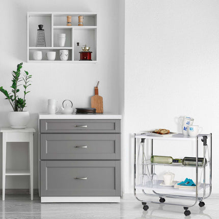 Chariot de service pliable