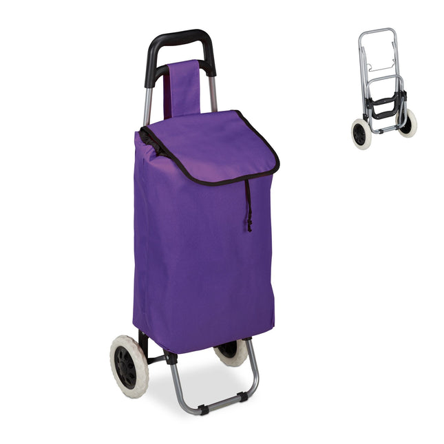 Chariot de courses pliable