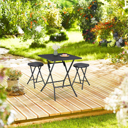 Lot de 2 tabourets pliants