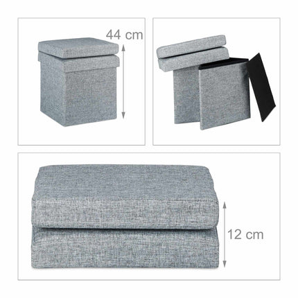 Tabouret pliant avec dossier