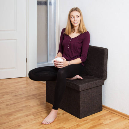 Tabouret pliant avec dossier L