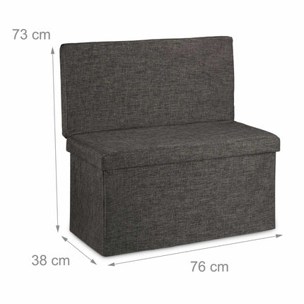 Tabouret pliant avec dossier L
