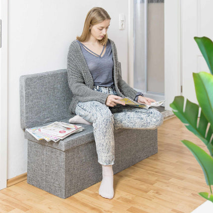 Tabouret pliant avec dossier XL