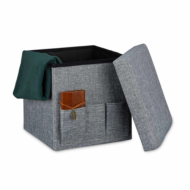 Tabouret pliant avec poches Linne
