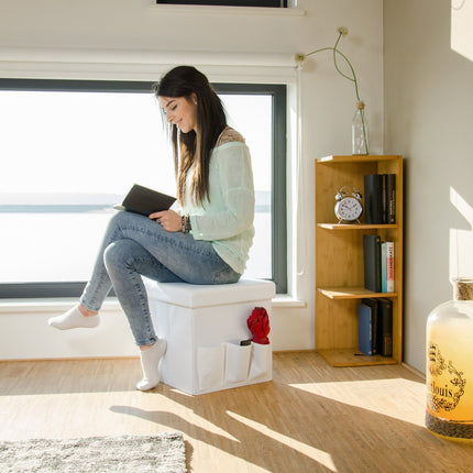 Tabouret pliant avec poches Linne