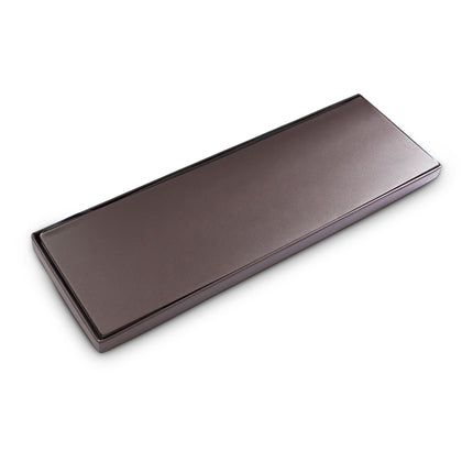 Banc de rangement pliable en cuir artificiel