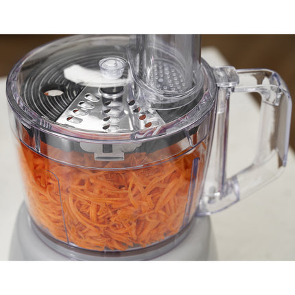 Robot culinaire – 2,4 L, gris, 500 W, multifonction