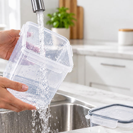 Food Storage Container Set with Click-Lock Lids, 24 Pieces, Airtight, Stackable