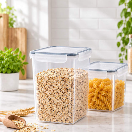 Food Storage Container Set with Click-Lock Lids, 32 Pieces, Airtight, Stackable