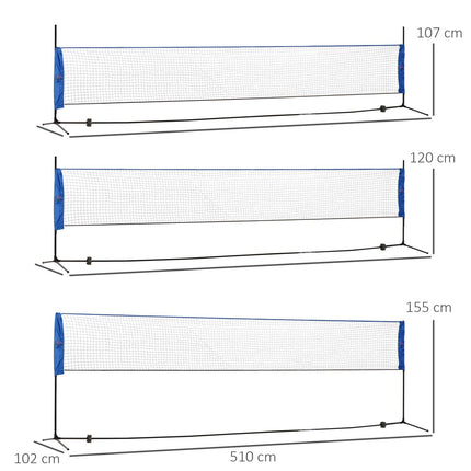 Fußball Rebounderwand, Verstellbarer Stahlrahmen, Schwarz