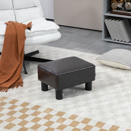 Osmanischer Hocker Kunstleder, rechteckig, 100 kg Tragkraft