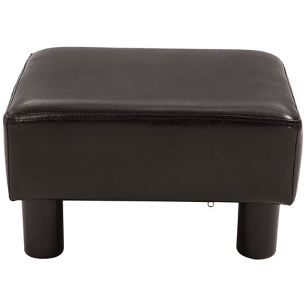 Osmanischer Hocker Kunstleder, rechteckig, 100 kg Tragkraft