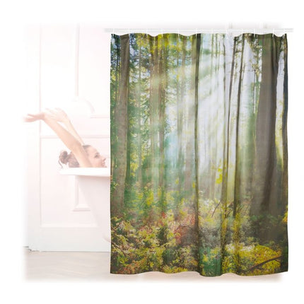 Rideau de douche Forest 180 x 180 cm