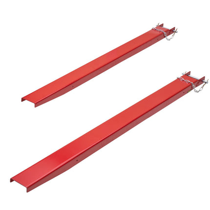 Forklift Fork Extensions, 1840 mm, 1 Pair, 4000 lb