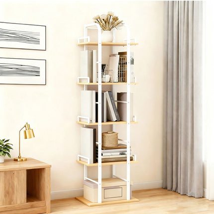 Freistehendes 5-stöckiges Regal für Wohnzimmer, Küche