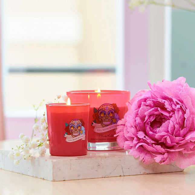 Bougie parfumée Frida Kahlo, 180 g, parfum floral