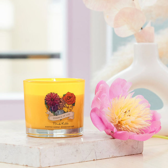 Bougie parfumée Frida Kahlo, 180 g, parfum floral
