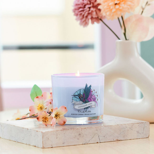 Bougie parfumée Frida Kahlo, 180 g, parfum floral