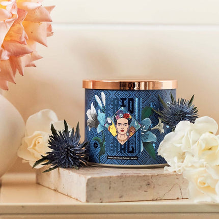 Bougie parfumée Frida Kahlo - Design en verre artistique