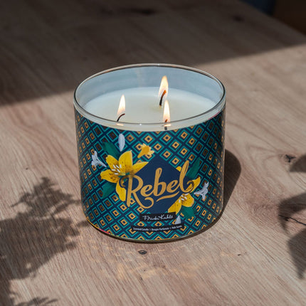 Bougie parfumée Frida Kahlo - Design en verre artistique