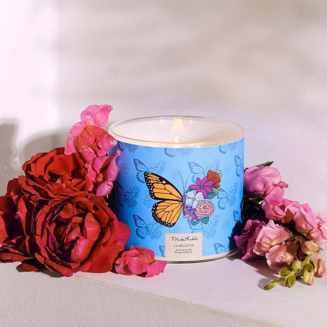 Bougie parfumée Frida Kahlo - Design en verre artistique