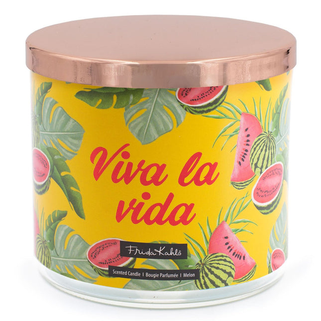 Bougie parfumée Frida Kahlo - Design en verre artistique