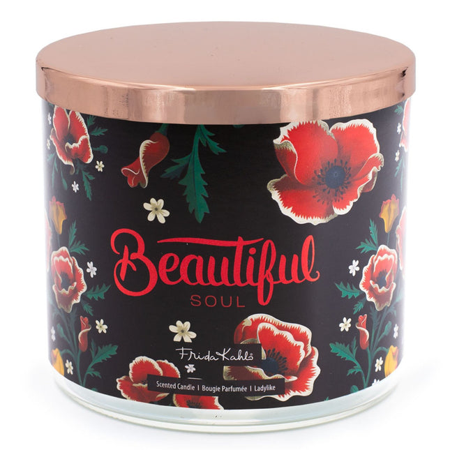 Bougie parfumée Frida Kahlo - Design en verre artistique