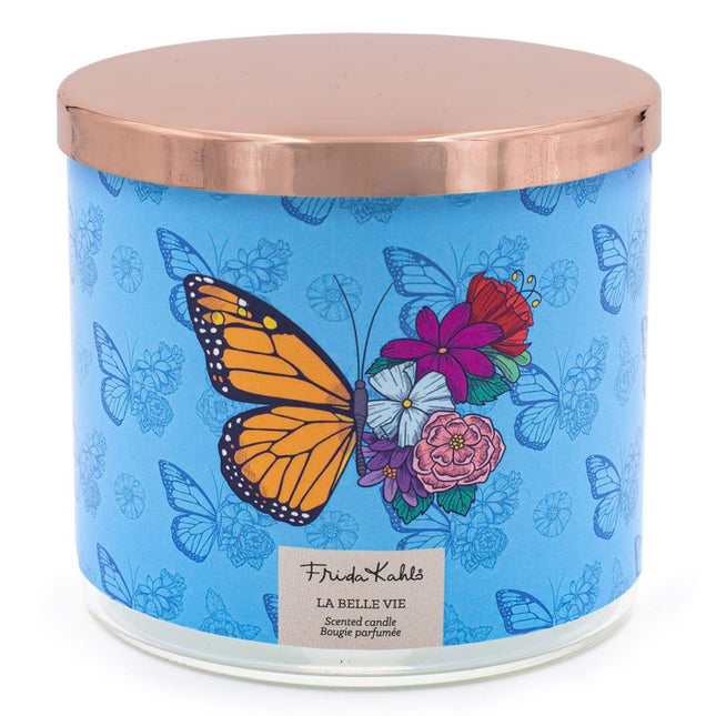 Bougie parfumée Frida Kahlo - Design en verre artistique