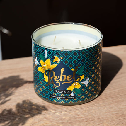 Bougie parfumée Frida Kahlo - Design en verre artistique