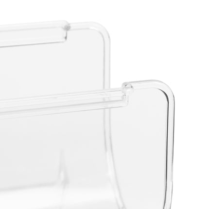 Ensemble de rangements pour bouteilles de réfrigérateur - Empilables, porte-bouteilles transparent