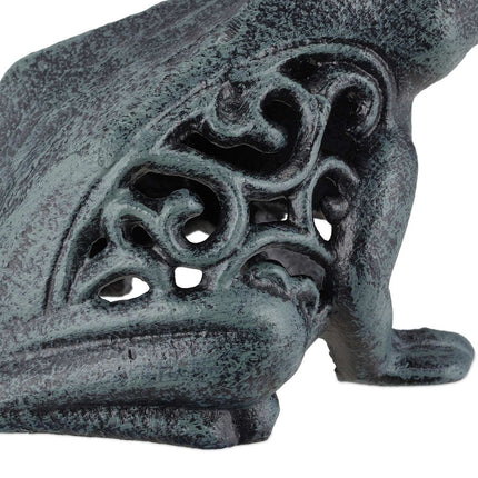 Grenouille déco en fonte