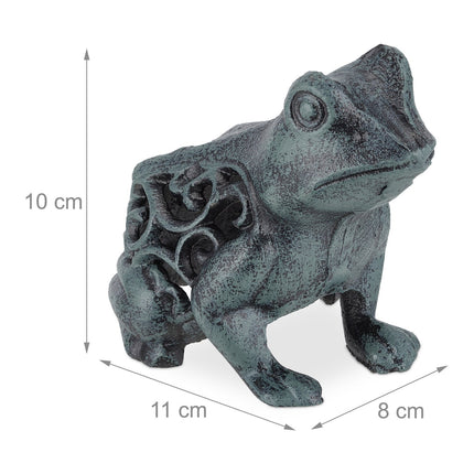 Grenouille déco en fonte