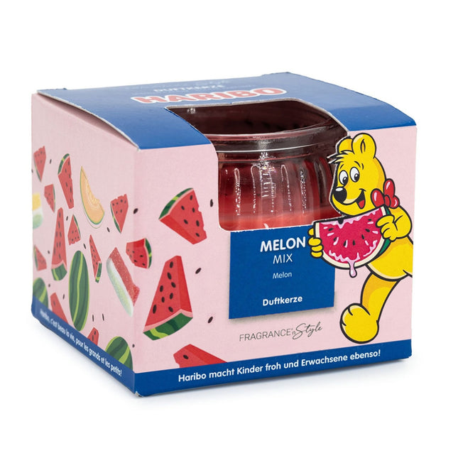 Bougie parfumée aux fruits en pot de verre - Coffret cadeau
