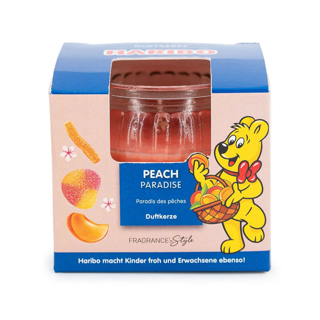 Bougie parfumée aux fruits en pot de verre - Coffret cadeau