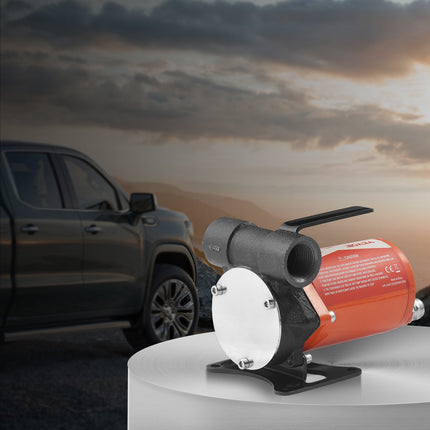 Fuel Transfer Pump 12V, 8 GPM, Auto Shut-Off Nozzle