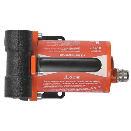 Fuel Transfer Pump 12V, 8 GPM, Auto Shut-Off Nozzle