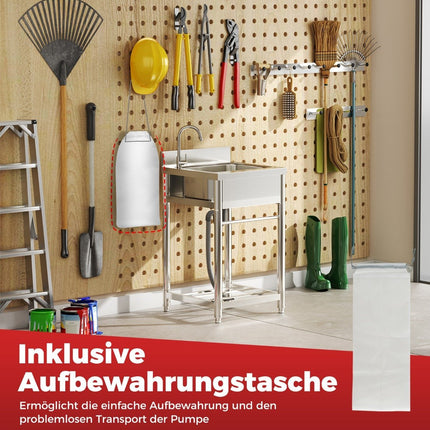 Kraftstoffumfüllpumpe mit Auto-Stopp-Sensor & 3 Adaptern