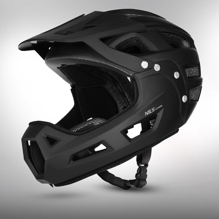 Integralhelm, Größe M 56–58 cm, abnehmbarer Kinnschutz