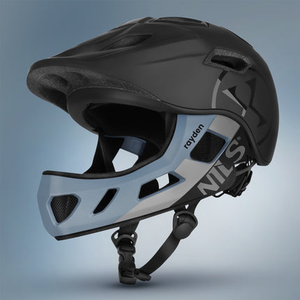 Integralhelm mit abnehmbarem Kinnschutz, S (52-56 cm)
